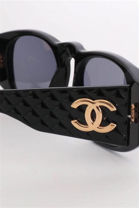 chanel gold sunglasses 2018|chanel sunglasses quilted sides.